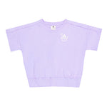 adidas - Girls' (Junior) Lounge French Terry Short Sleeve Top (GB8780)