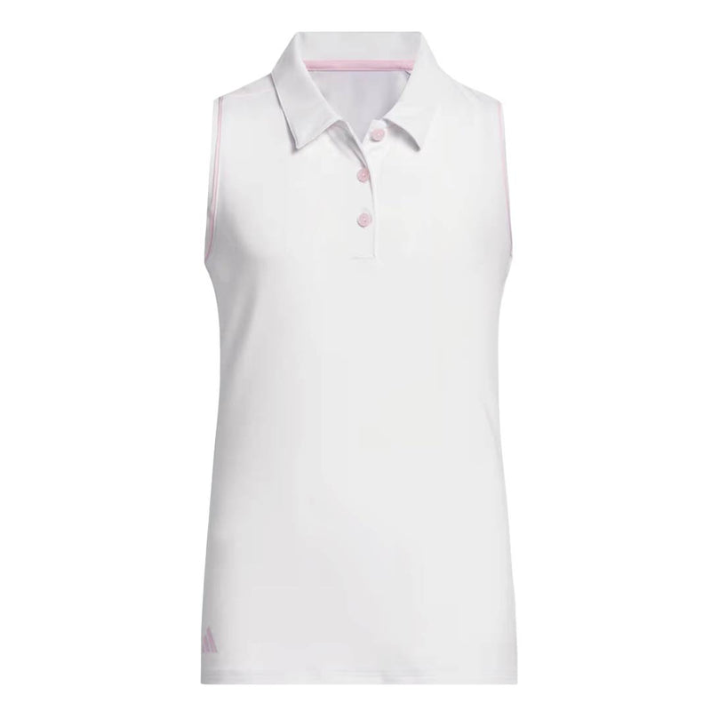 adidas - Girls' (Junior) Performance Sleeveless Polo (JP4045)