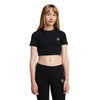 adidas - Girls' (Junior) Rib Crop T-Shirt (JC8439)