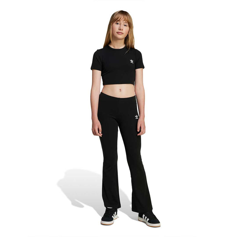 adidas - Girls' (Junior) Rib Crop T-Shirt (JC8439)