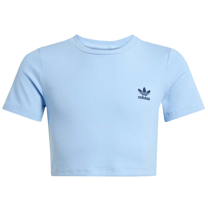 adidas - Girls' (Junior) Ribbed Crop Top (JI5781)