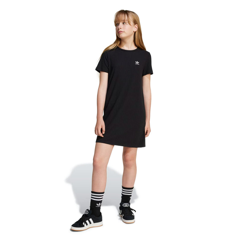 adidas - Girls' (Junior) Ribbed Dress (JC8429)