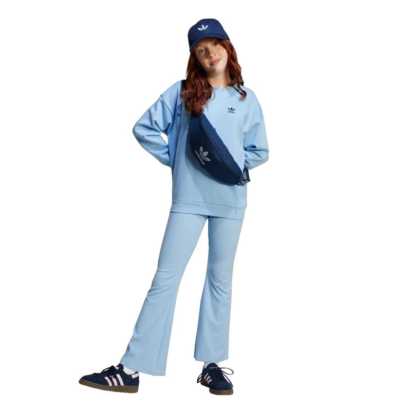 adidas - Girls' (Junior) Ribbed Flared Pant (JI5789)