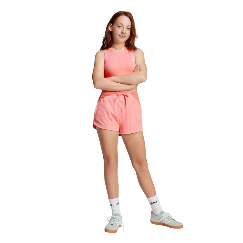 adidas - Girls' (Junior) Ribbed Shorts (JC8434)