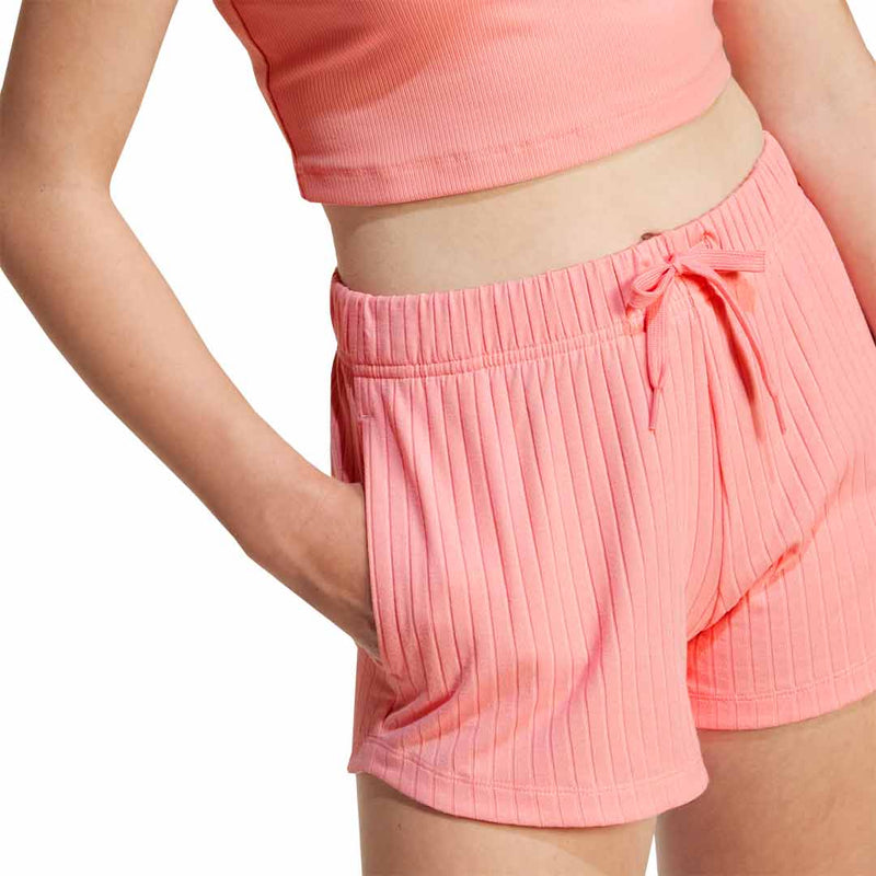 adidas - Girls' (Junior) Ribbed Shorts (JC8434)