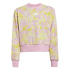 adidas - Girls' (Junior) Season Essentials Flower Sweatshirt (JI6221)