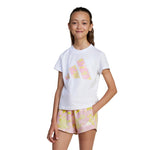 adidas - Girls' (Junior) Seasonal Essentials Flower T-Shirt (JI6220)