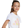 adidas - Girls' (Junior) Seasonal Essentials Flower T-Shirt (JI6220)
