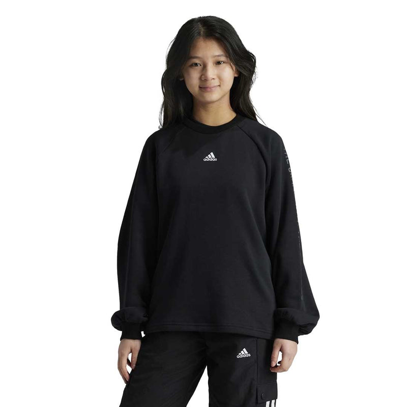 adidas - Girls' (Junior) Street Jam Crew Sweatshirt (IV7045)