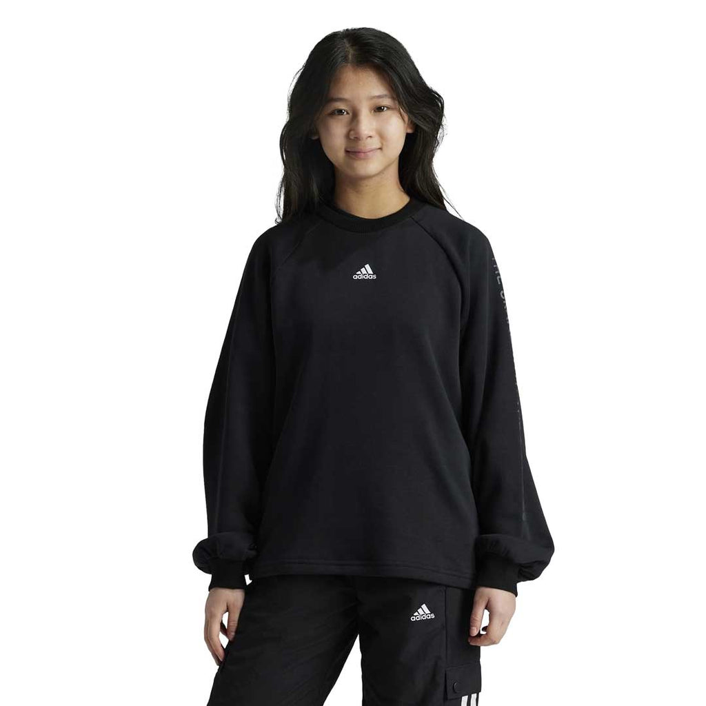 adidas - Girls' (Junior) Street Jam Crew Sweatshirt (IV7045)