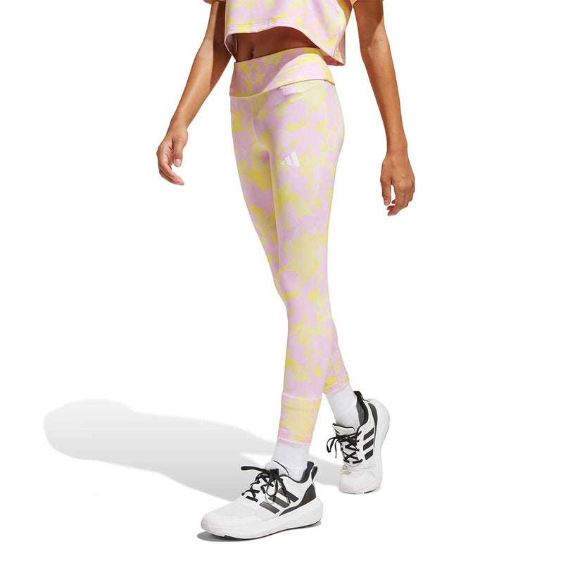 adidas - Girls' (Junior) Train Essentials Flower Print Leggings (JJ5055)