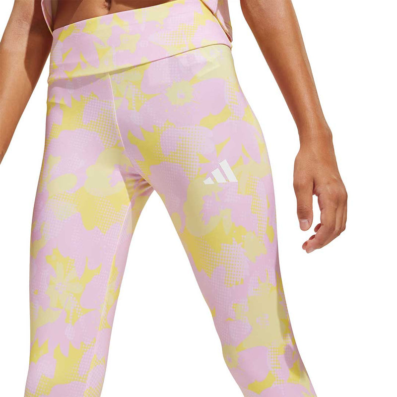 adidas - Girls' (Junior) Train Essentials Flower Print Leggings (JJ5055)