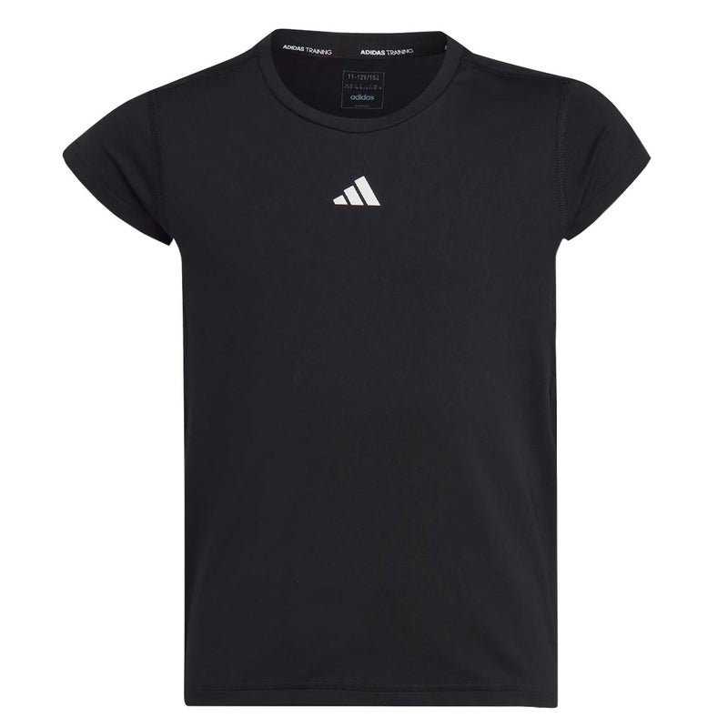 adidas - Girls' (Junior) Train Icons 3-Stripes T-Shirt (IC0356)