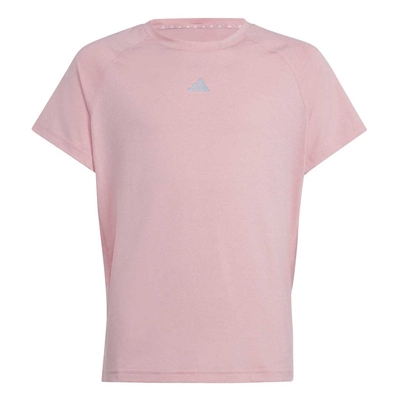 adidas - Girls' (Junior) Yoga Short Sleeve T-Shirt (IW5912)