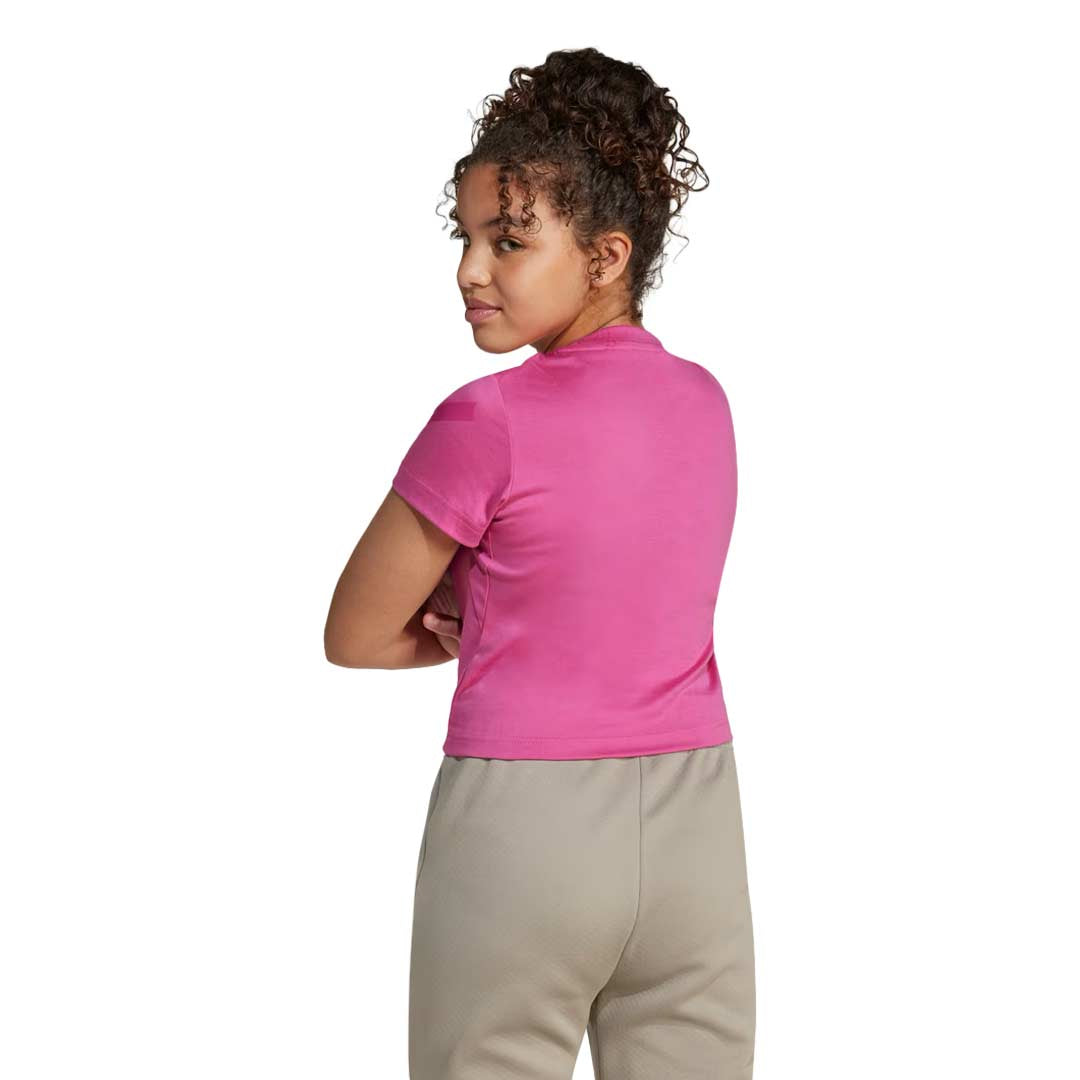 adidas - Girls' (Junior) Z.N.E. Fitted Crop T-Shirt (JJ4852) – SVP