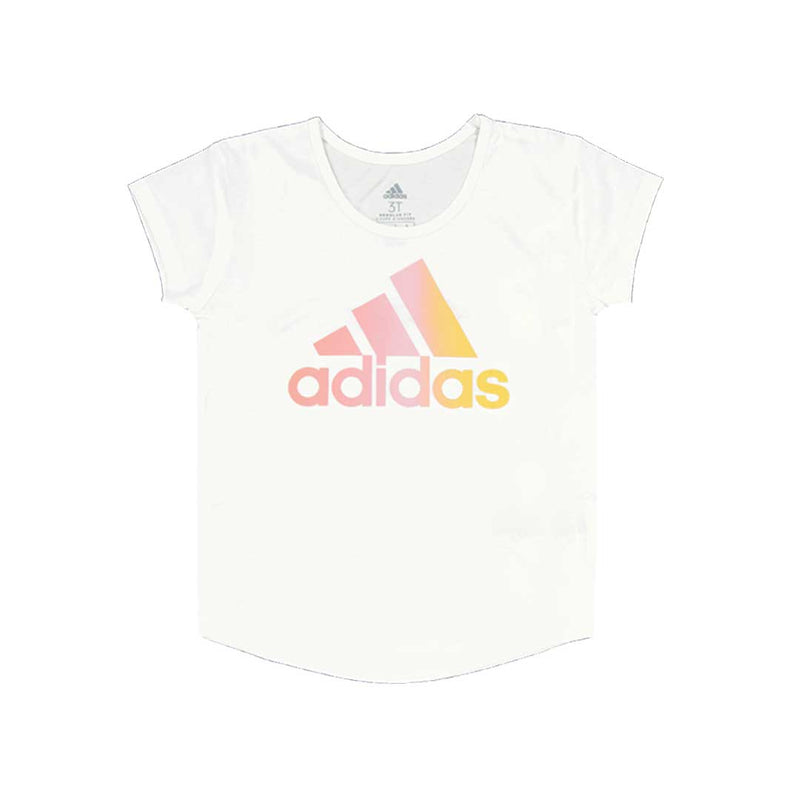 adidas - Girls' (Toddler) Short Sleeve T-Shirt & Shorts Set (GC3570)