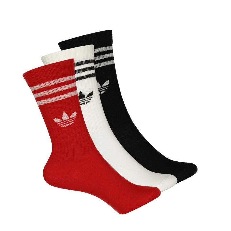 adidas - Kids' 3 Pack Crew Socks (JW0332-A)