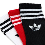 adidas - Kids' 3 Pack Crew Socks (JW0332)