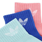 adidas - Kids' 3 Pack Mid Ankle Socks (JJ1993)