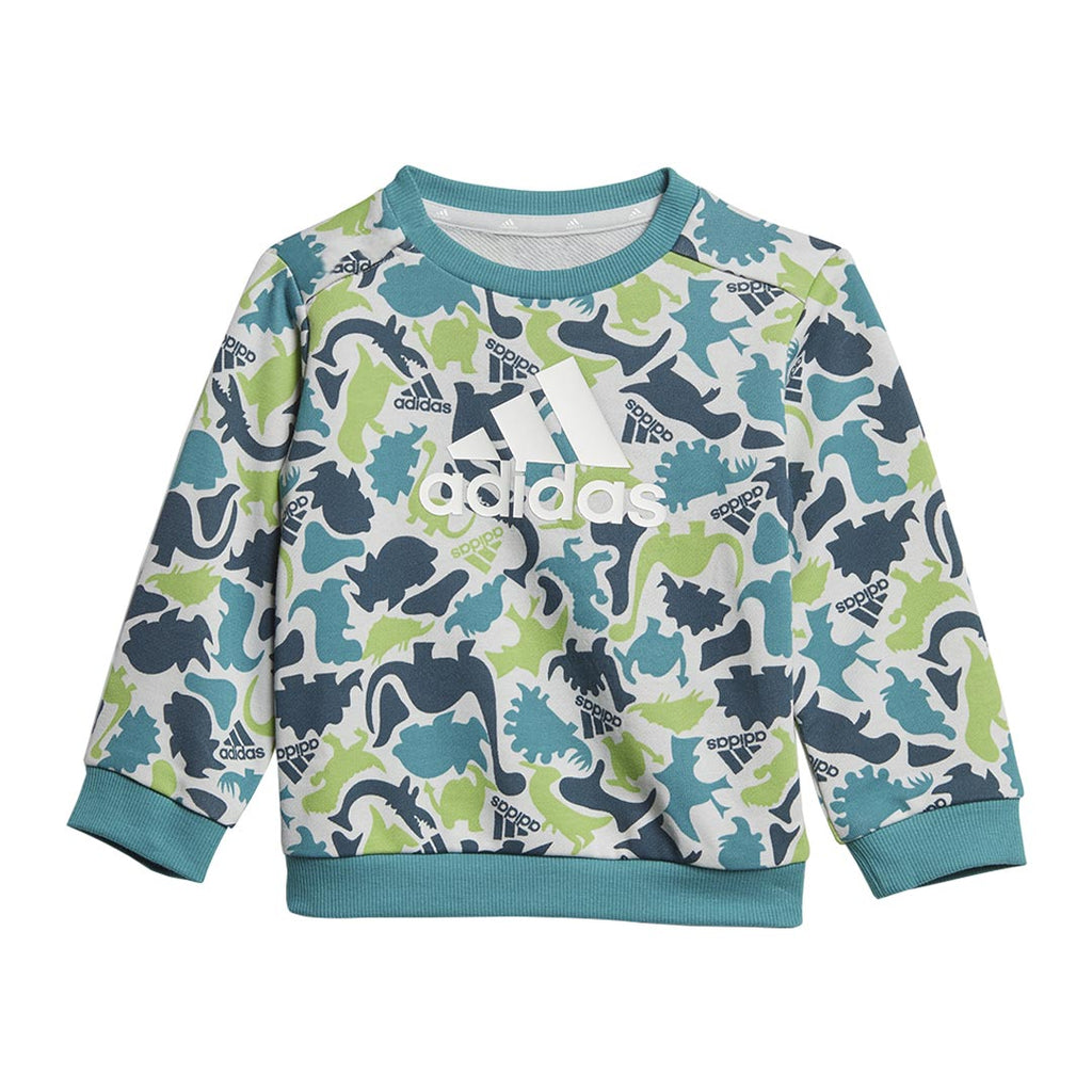 adidas - Ensemble de jogging et de ras-du-cou imprimé pour enfant (bébé et tout-petit) (IK8329) 