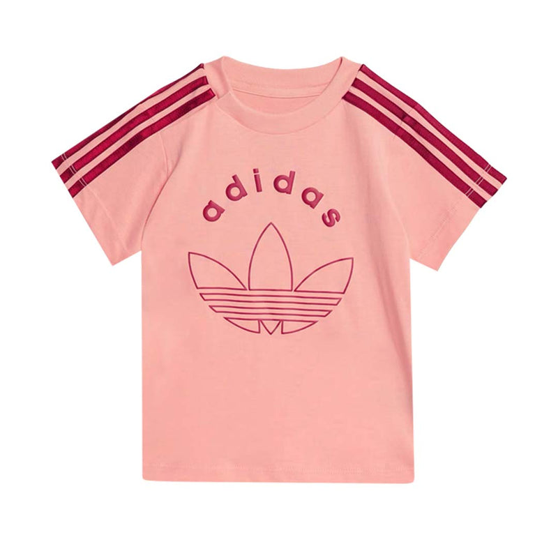 adidas - Kids' (Infant & Toddler) Graphic Cycling T-Shirt & Shorts Set (IY9533)