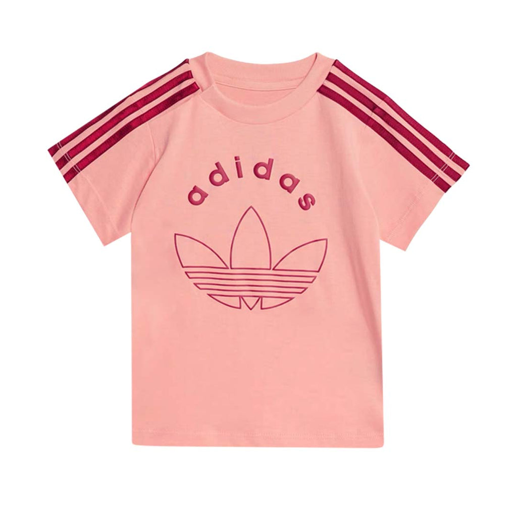 adidas - Kids' (Infant & Toddler) Graphic Cycling T-Shirt & Shorts Set (IY9533)