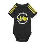 adidas - Kids' (Infant & Toddler) adidas Originals x Smiley 3-Stripes Bodysuit (JD2886)