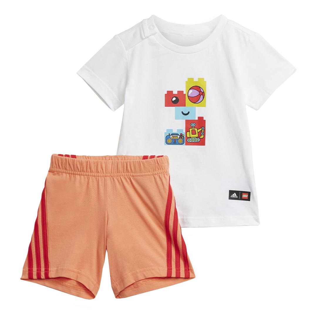 adidas infant short set