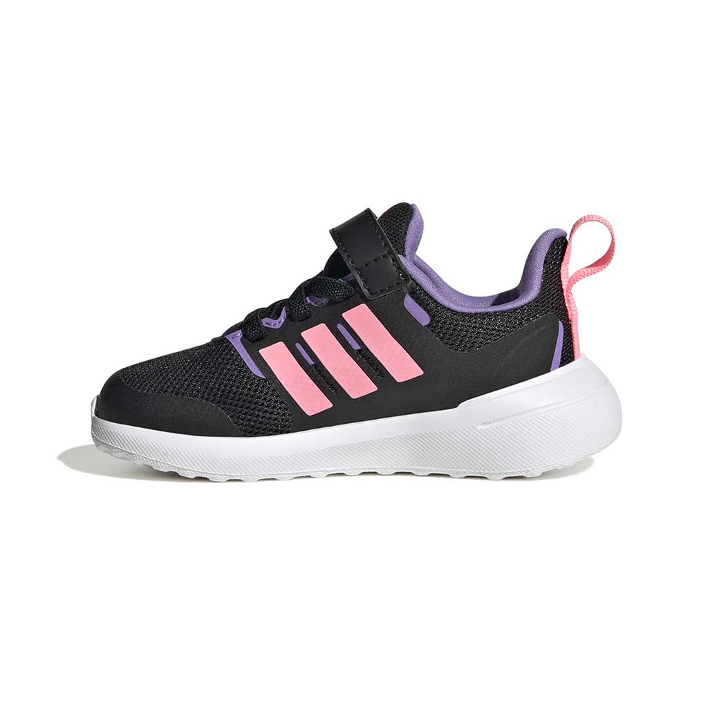 adidas - Chaussures à lacets élastiques FortaRun 2.0 pour enfants (bébés) (HR0282) 