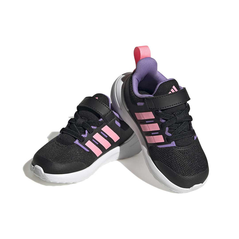 adidas - Chaussures à lacets élastiques FortaRun 2.0 pour enfants (bébés) (HR0282) 