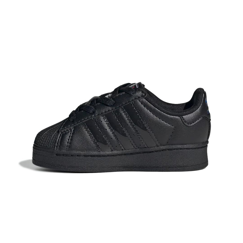 adidas - Kids' (Infant) Superstar LED Lights Comfort Closure Elastic Lace Shoes (JS1295)