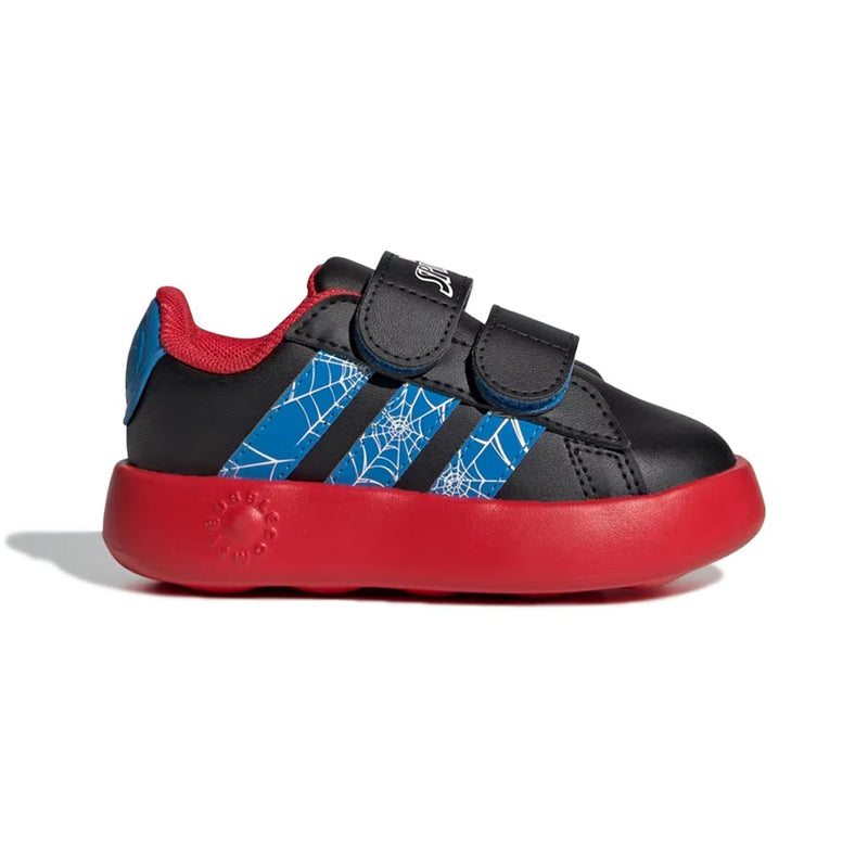 adidas - Kids' (Infant) adidas x Marvel Spider-Man Grand Court Shoes (JQ7828)