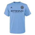adidas - Kids' (Junior) New York City FC Mix Diskerud Short Sleeve T-Shirt (RX8PA3ZY NY FC)