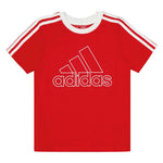 adidas - Kids' (Junior) 3-Stripes Short Sleeve T-Shirt (IU7250)