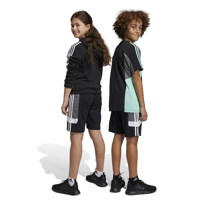 adidas - Kids' (Junior) 3-Stripes Shorts (HR6327)