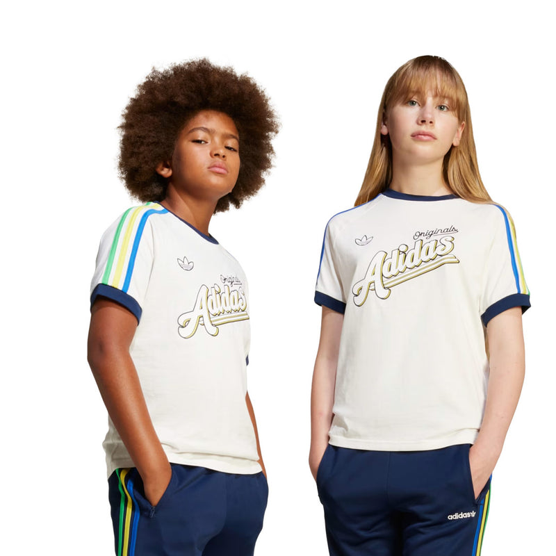 adidas - Kids' (Junior) 3-Stripes T-Shirt (JC8403)