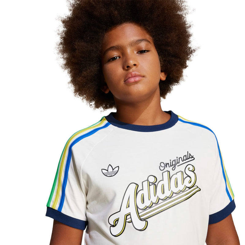 adidas - Kids' (Junior) 3-Stripes T-Shirt (JC8403)