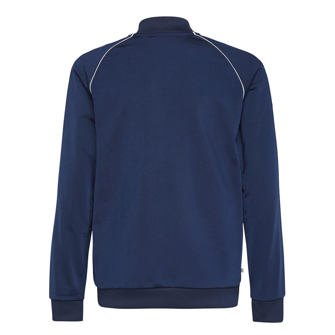 Adidas navy sst tracksuit top deals