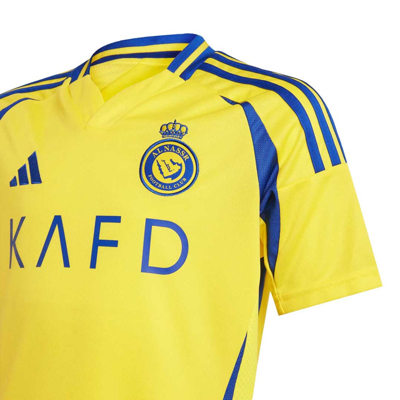 adidas - Kids' (Junior) Al-Nassr FC 24/25 Ronaldo Home Jersey (JP0458)