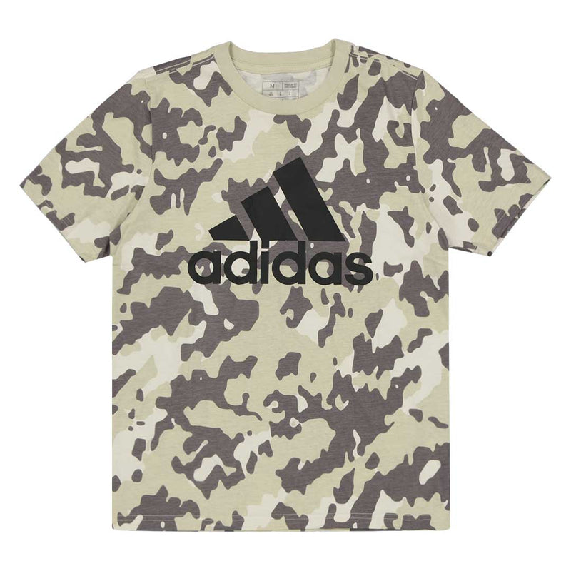 adidas - Kids' (Junior) All Over Print Camo Short Sleeve T-Shirt (IU7271)