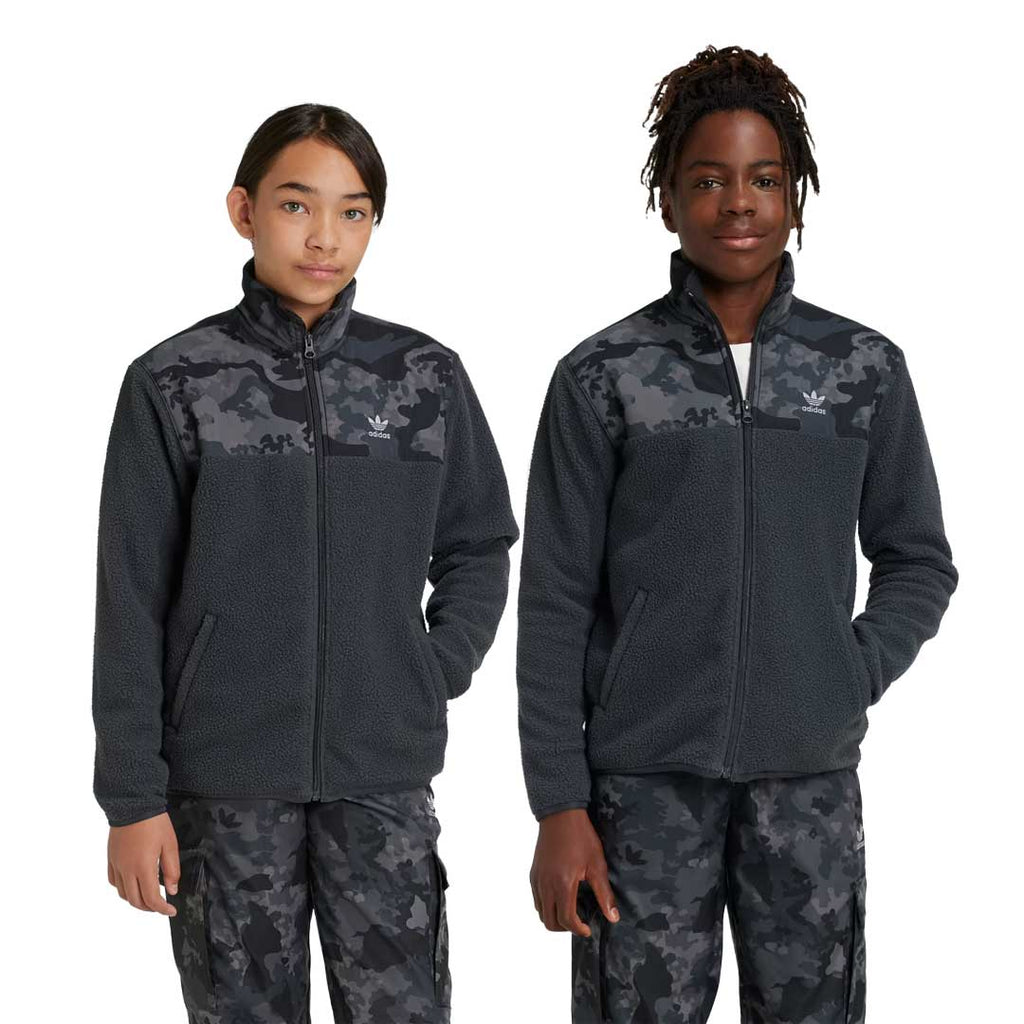 adidas - Kids' (Junior) Allover Print Fleece Jacket (IY1750)