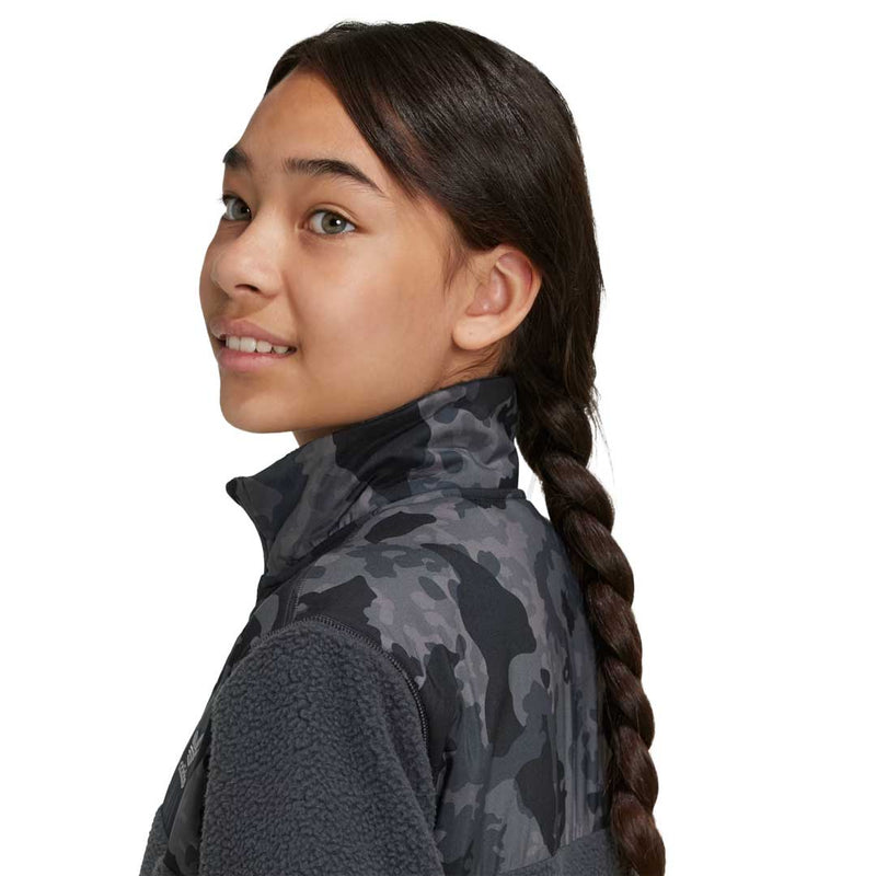 adidas - Kids' (Junior) Allover Print Fleece Jacket (IY1750)