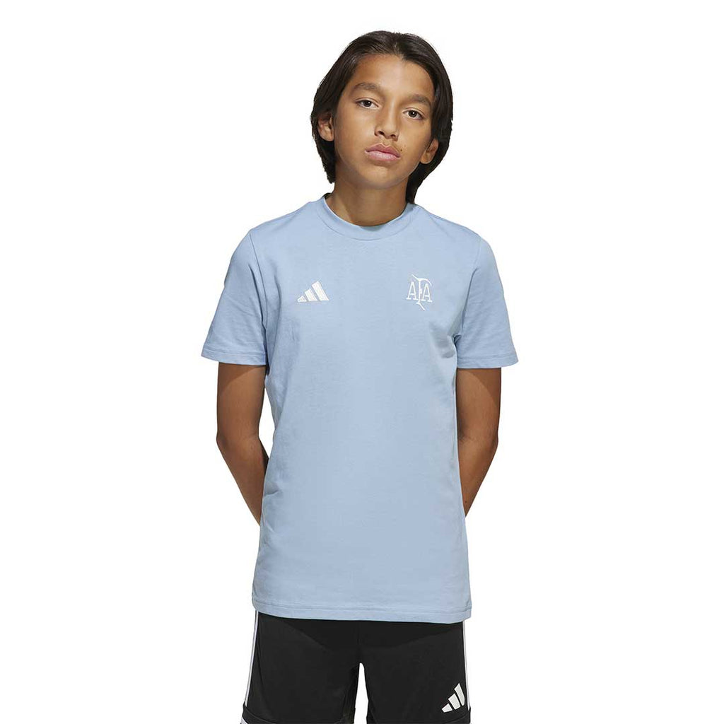 adidas - Kids' (Junior) Argentina Anniversary DNA Short Sleeve T-Shirt (JM2850)