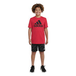adidas - Kids' (Junior) Big Logo Short Sleeve T-Shirt (JL2904)