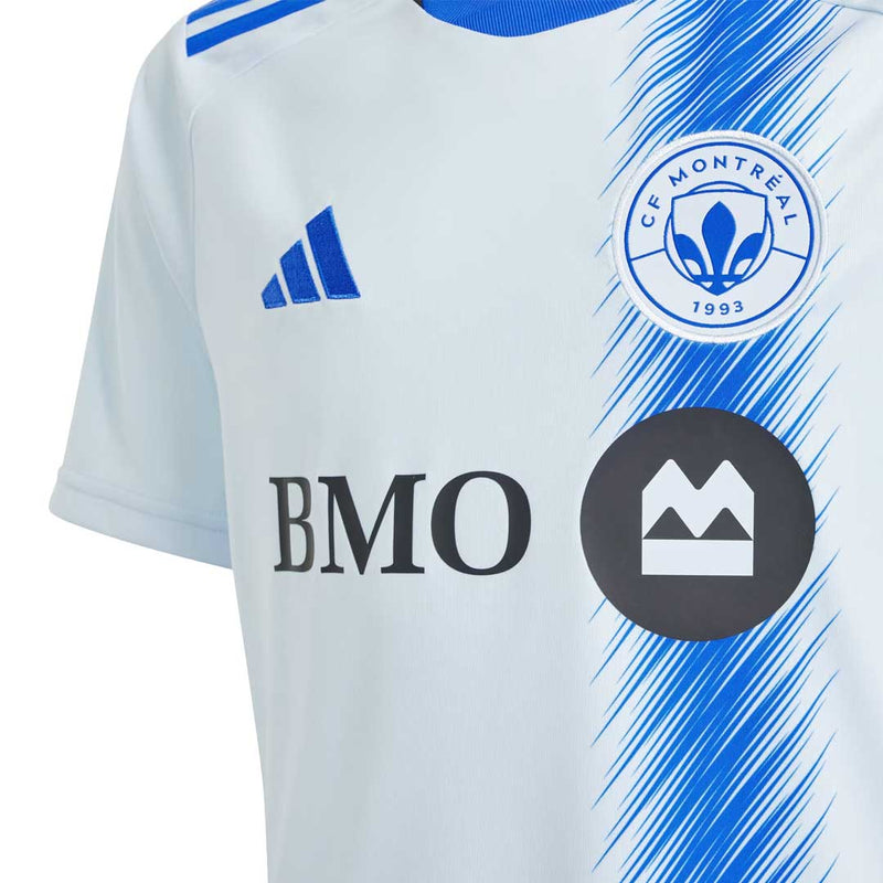 adidas - Kids’ (Junior) CF Montreal 24/25 Away Jersey (IP6017)