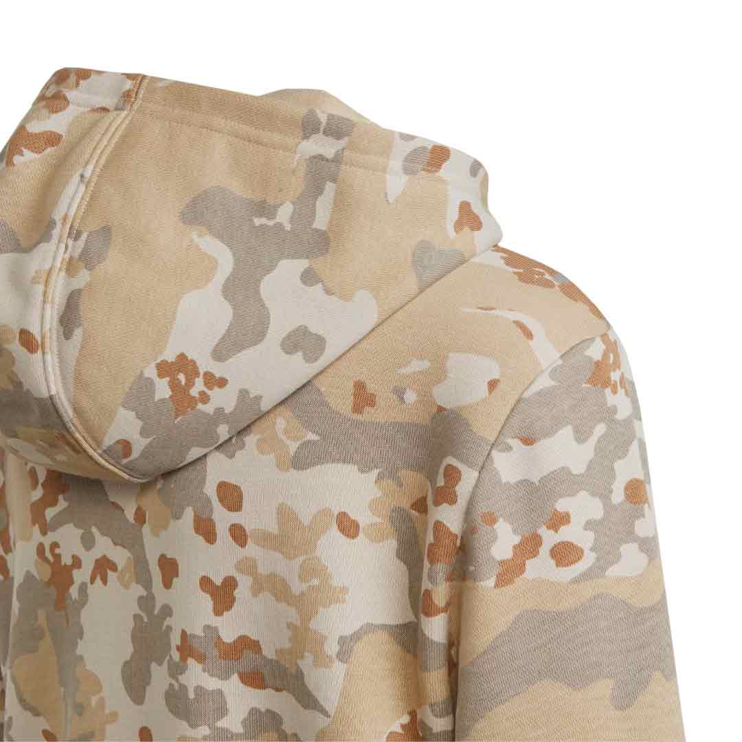 Adidas Originals Juniors Camo Pullover Hoodie Bliss Multicolour