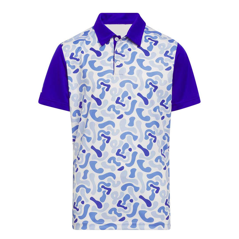 adidas - Kids' (Junior) Camo-Printed Golf Polo (HS7412)
