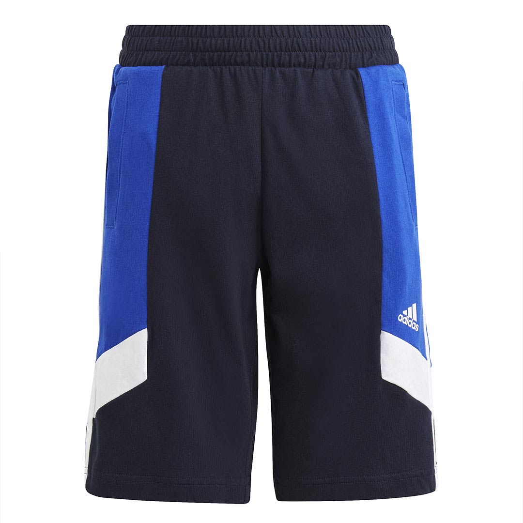 adidas Kids Junior Colorblock 3 Stripes Shorts IC5631 SVP Sports