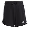 adidas - Girls' (Junior) Essentials 3-Stripes Shorts (IC3631)
