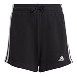 adidas - Girls' (Junior) Essentials 3-Stripes Shorts (IC3631)